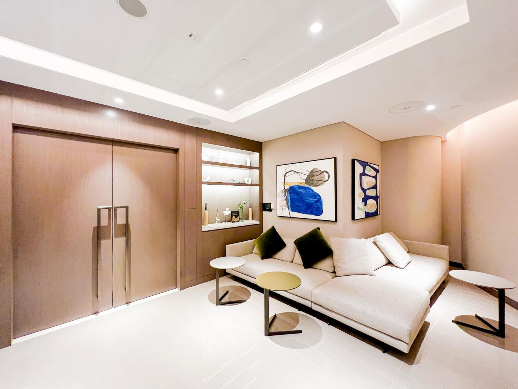 Downtown Luxury - Stunning Burj Khalifa & Sea View - 5 Minutes Walk To Dubai Mall Kültér fotó