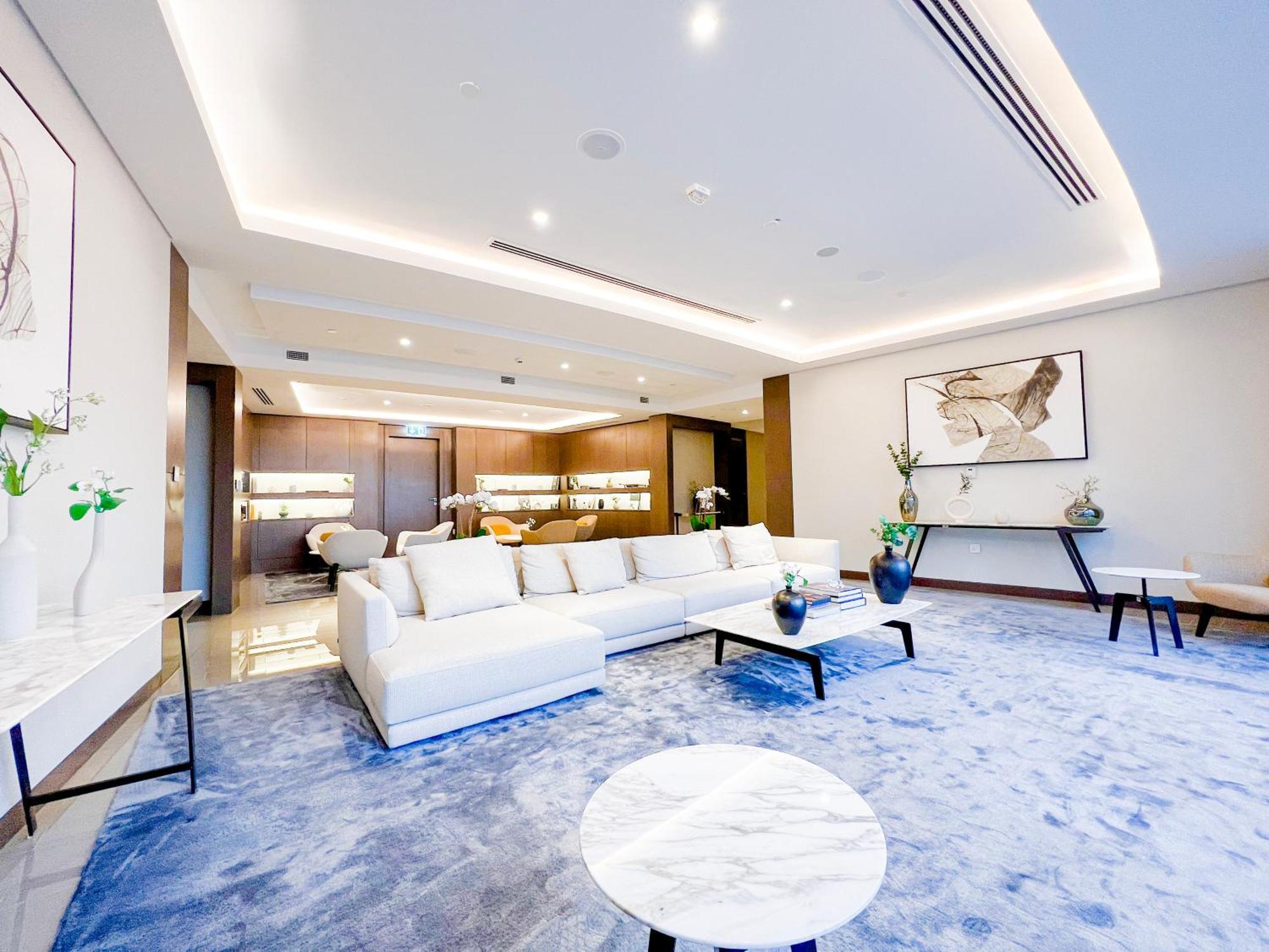 Downtown Luxury - Stunning Burj Khalifa & Sea View - 5 Minutes Walk To Dubai Mall Kültér fotó
